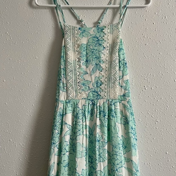 Soieblu Floral Open Back Maxi Dress - Picture 3 of 6